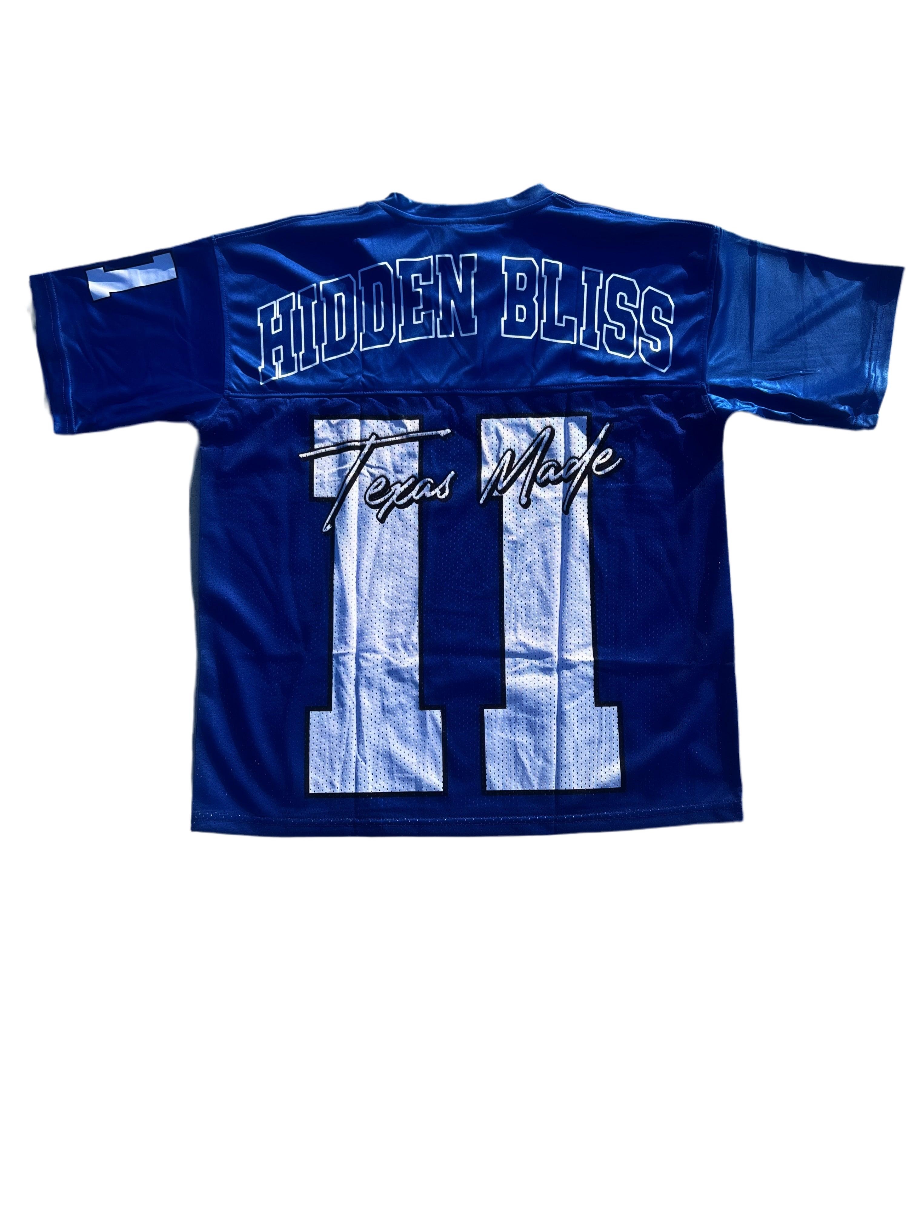 "Texas Made" Mesh Jersey- Blue