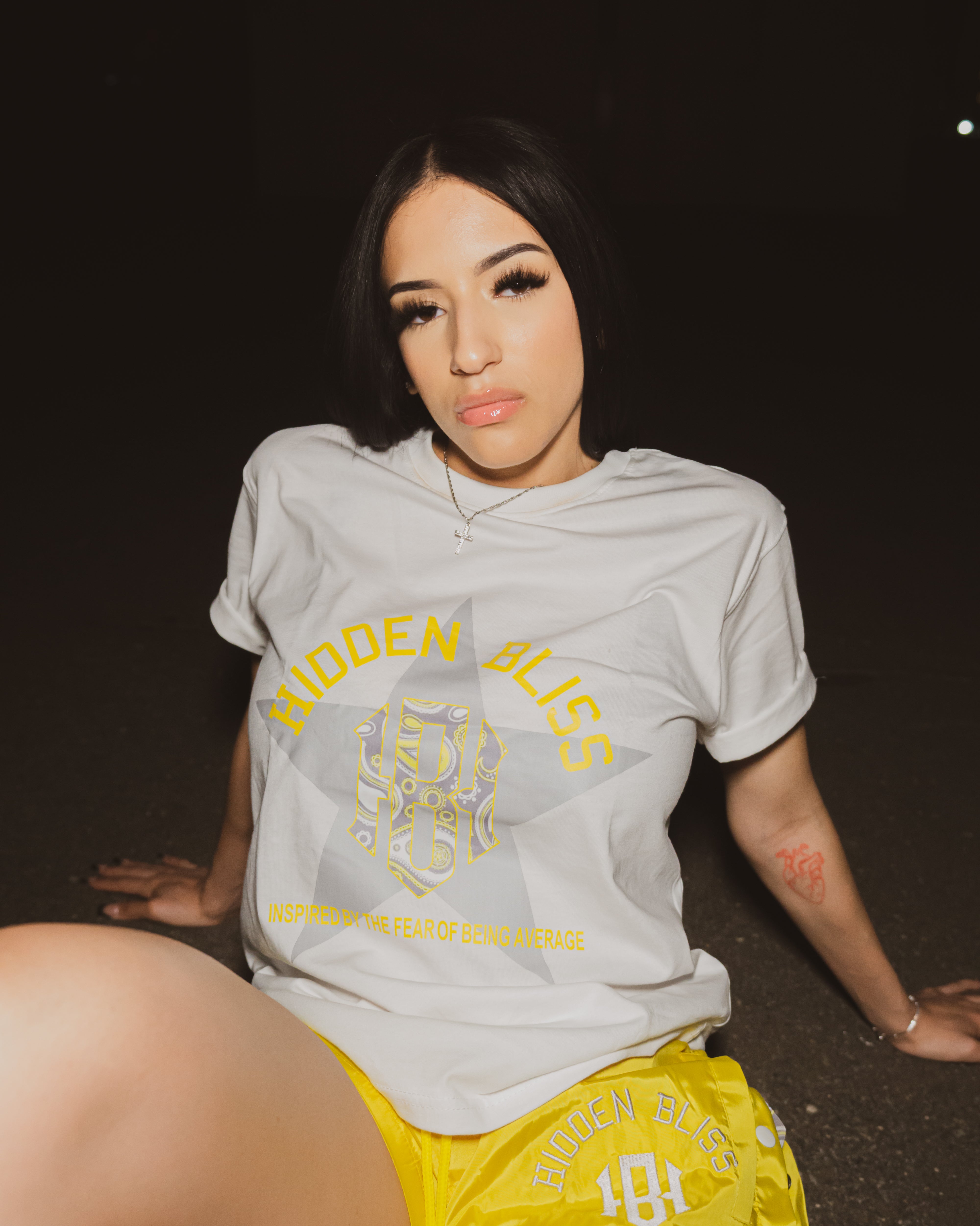 "Not Your Average" Tee- Yellow