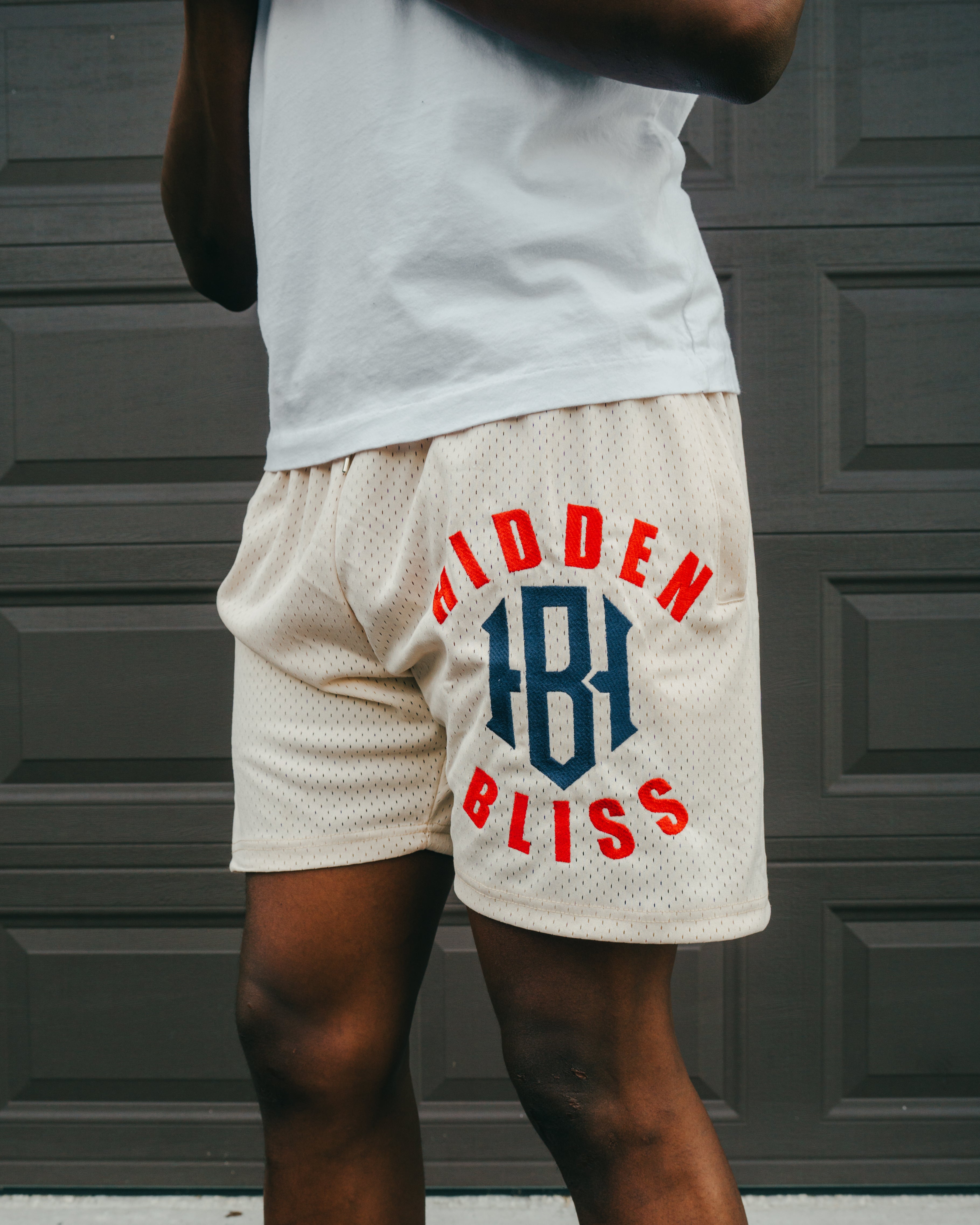 "Transformation" Mesh Shorts